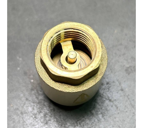 Клапан обратный STOUT пружинный с латунным затвором 1/2 ВВ CV151001