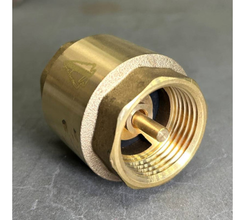 Клапан обратный STOUT пружинный с латунным затвором 1 ВВ CV251003