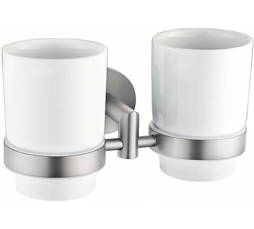 Стаканы с держателем Allen Brau Priority белый/никель 6.31003-BN