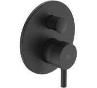 Смеситель для 2 потребителей Ideal Standard Ceraline внешняя монтажная часть черный матовый A7389XG