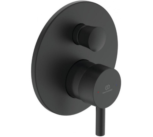 Смеситель для 2 потребителей Ideal Standard Ceraline внешняя монтажная часть черный матовый A7389XG