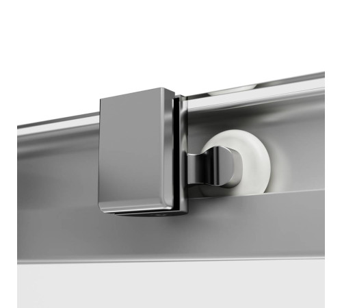 Душевое ограждение AM.PM Func 120x90 см профиль хром стекло прозрачное W84G-403-12090-MT