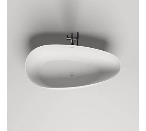 Ванна отдельностоящая Salini Paola 160х77х57 см S-Stone белый матовый 101511SM