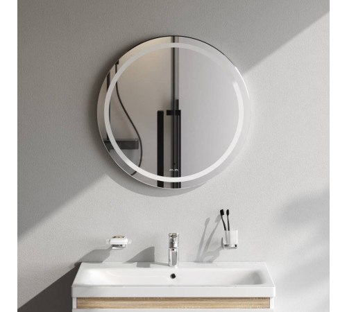 Зеркало круглое AM.PM X-Joy 65 см с LED-подсветкой и ИК-сенсором M85AMOX0651WG