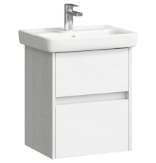 Тумба под умывальник подвесная AQUATON Сити 500х590х380 мм 2 ящика дуб канадский CI0105DK