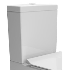 Бачок для унитаза GSI Pura белый глянцевый 8681BS11