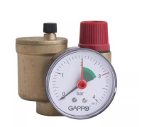 Группа безопасности котла Gappo G1453 1 x 3/4 3 бар 50 кВт G1453