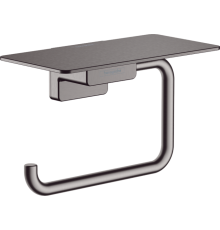 Держатель туалетной бумаги Hansgrohe AddStoris с полкой 150х80 мм 41772340