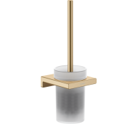 Ершик для унитаза настенный Hansgrohe AddStoris шлифованная бронза 41752140