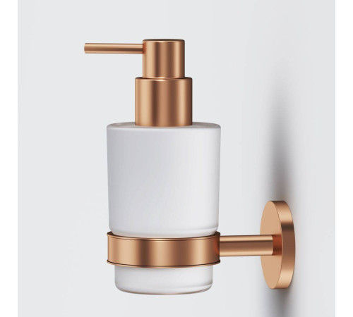 Диспенсер для жидкого мыла AM.PM X-Joy настенный розовое золото A85A36944