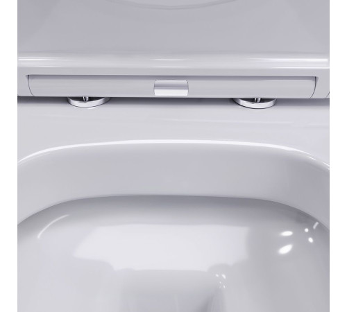 Унитаз подвесной безободковый AM.PM Spirit V2.0 с сиденьем микролифт DX86C1700SC