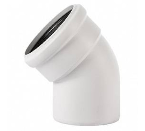 Отвод Ostendorf Skolan Safe SKB 45° 110 мм 335120