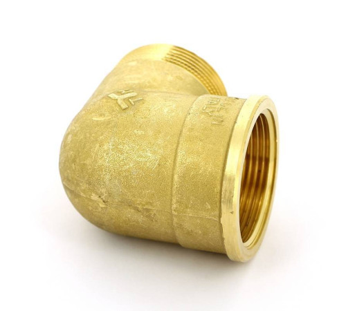 Угольник НВ Tiemme 1 1/2 латунь 1500119