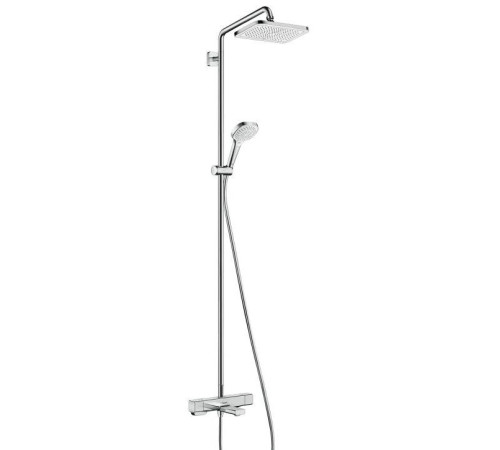 Душевая система для ванны Hansgrohe Croma E 280 с термостатом 280х170/110 мм 1/3 режима 27687000