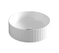 Раковина накладная Artceram Millerighe 44 см белый глянцевый OSL010 01 00