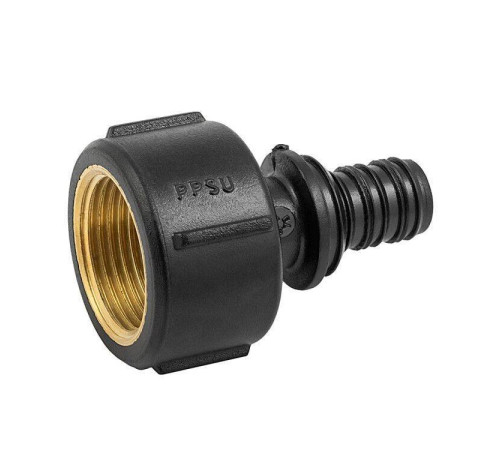 Переходник REHAU RAUTITAN с внутренней резьбой 16 x 3/4 PPSU/латунь EFA151634