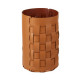 Корзина для мусора ADJ Bottega 22х35 см коньяк/бордо 2035.09/30
