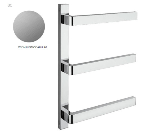 Полотенцесушитель электрический Margaroli 671 матовый хром 671BC