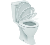 Унитаз-компакт Ideal Standard Eurovit 3/6 л горизонтальный выпуск сиденье SoftClose V337101