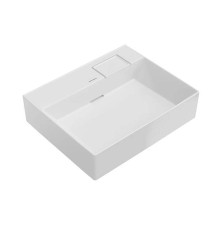 Раковина накладная Kerama Marazzi Logica 60.5х48.5 см без отверстия белый глянец LO.wb.60.0