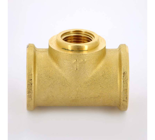Тройник латунный Uni-Fitt 1x1/2x1 ВР 615G4240