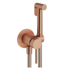 Гигиенический душ со смесителем Plumberia Selection IXO шланг 125 см брашированная медь XO2000RS