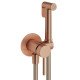 Гигиенический душ со смесителем Plumberia Selection IXO шланг 125 см брашированная медь XO2000RS