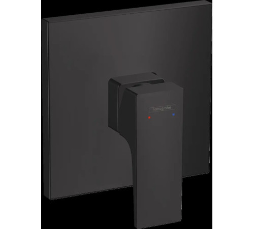 Комплект смеситель для душа Hansgrohe Metropol матовый черный 32565670 / 01800180