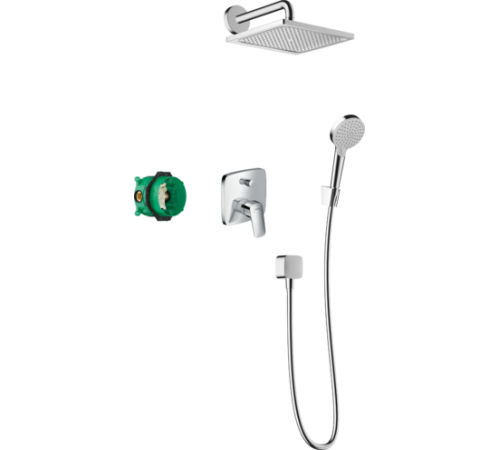 Набор для комплектации душа 5 в 1 Hansgrohe Crometta E хром 27957000