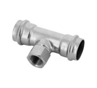 Тройник пресс Kromwell из нержавеющей стали 35х3/4х35 ВР KW.SP932350535