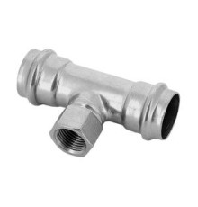 Тройник пресс Kromwell из нержавеющей стали 35х3/4х35 ВР KW.SP932350535