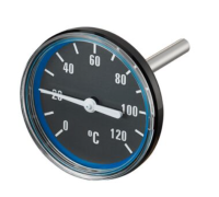 Термометр Oventrop для групп Regumat DN 25 красный 1351691