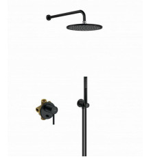 Душевой комплект Kludi Bozz 7 в 1 черный матовый 387363976