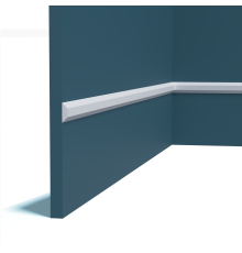 Молдинг Perfect Plus P201 из ударопрочного полимера 25х12х2000 мм P201