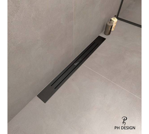 Душевой лоток Boheme 80 см черный 983-80-B