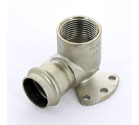 Водорозетка пресс Viega Sanpress Inox из нержавеющей стали 22х1 ВР 437282