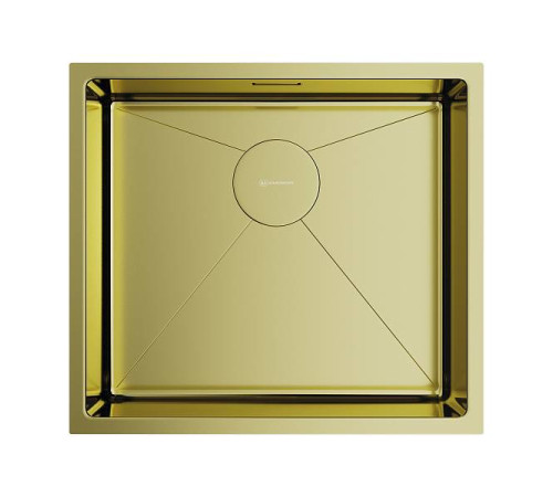 Кухонная мойка OMOIKIRI Taki 49-U/IF-LG 49x44 см светлое золото 4973523