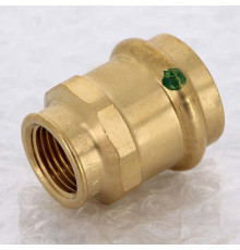 Муфта переходная пресс-В Viega Sanpress бронза 28х3/4 298081