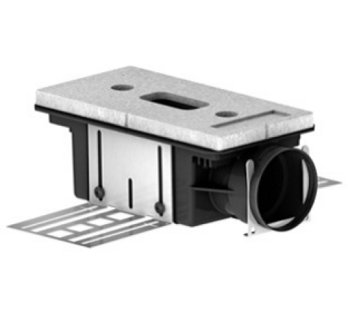 Адаптер для анемостата Zehnder ComfoFresh CLD-P 90 115 мм фронтальное соединение 990320845