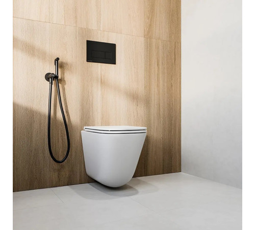 Унитаз подвесной Kerama Marazzi Cubo 34х48 см смыв торнадо с сиденьем CU.T.wc.02
