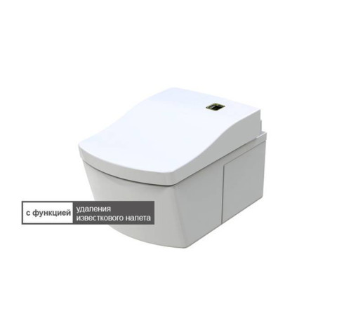Унитаз подвесной TOTO Neorest AC безободковый с сиденьем Washlet 42.3x66.6x41 см TCF996RWG#NW1 / CW996PVD#NW1