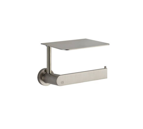Держатель для туалетной бумаги с крышкой подвесной Gessi Emporio Accessories Finox Brushed Nickel 38855#149