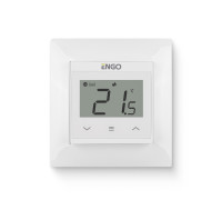 Термостат ENGO Controls E55 комнатный встраиваемый программируемый WiFi белый E55-W