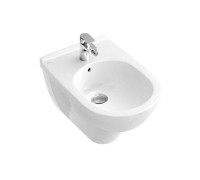 Биде подвесное Villeroy & Boch O.Novo 360x560x310 мм Альпийский белый 54600001