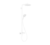 Душевая система Hansgrohe Raindance Select S с термостатом Ø240/120 мм 1/3 режима матовый белый 27633700