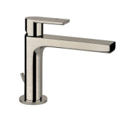 Смеситель для раковины Gessi Emporio Via Manzoni с донным клапаном Finox Brushed Nickel 38601#149
