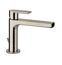 Смеситель для раковины Gessi Emporio Via Manzoni с донным клапаном Finox Brushed Nickel 38601#149