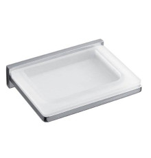 Мыльница подвесная Colombo Design Look хром матовое стекло B1601.CR-VAN