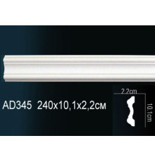 Молдинг Perfect AD345 полиуретановый 2000х40х20 мм AD345