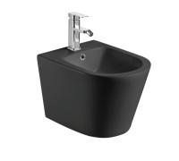 Биде подвесное Aquame AQM2101MB черный матовый 515x360 мм AQM2101MB